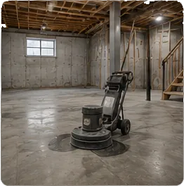 Professional concrete grinding and floor preparation